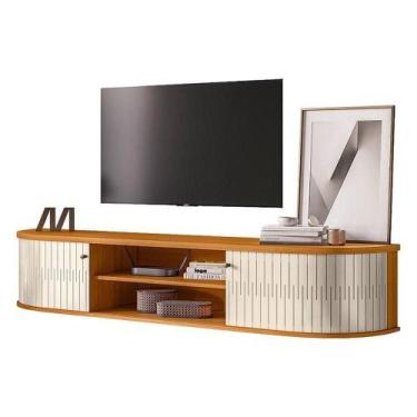 Imagem de Rack Bancada Suspensa Algarve Cinamomo Off White - Madetec - MADETEC M