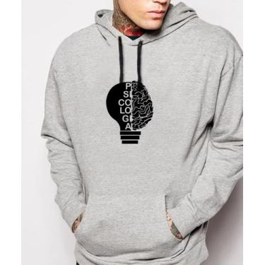 Imagem de Moletom Blusa de Frio Masculino Feminino Profissão Psicologia - Mena I