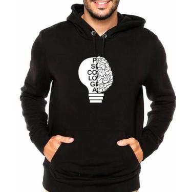 Imagem de Moletom Blusa de Frio Masculino Feminino Profissão Psicologia - Mena I