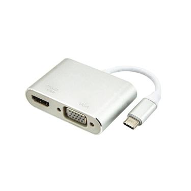 Imagem de Adaptador USB-C 3.1 para HDMI e VGA