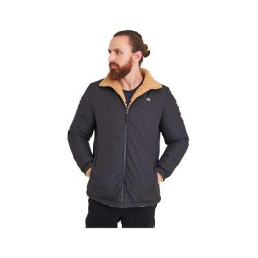 Imagem de Jaqueta Galapagos Dupla Face Alaska 2 em 1, Preto, Caramelo, P