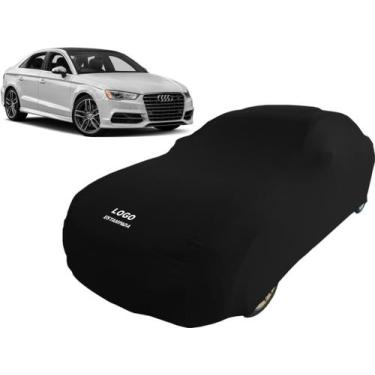 Imagem de Capa De Tecido Lycra Para Carro Audi A3 Sedan Anti-risco - Mz, Preta