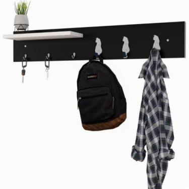 Imagem de Porta Chaves Organizador De Bolsas Com Prateleira P.B.G.C SF - ShopFor
