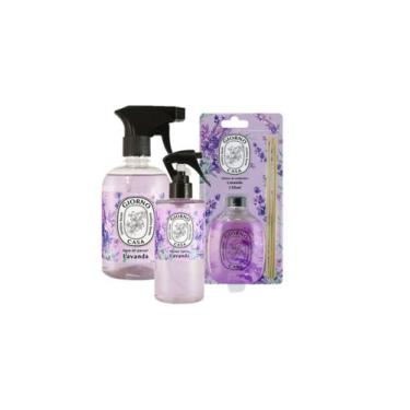 Imagem de Kit Giorno Casa Sentire Bene Lavanda (3 produtos)