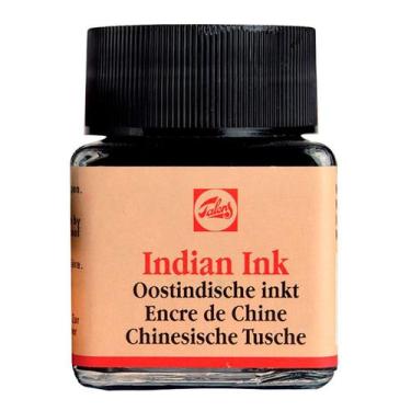 Imagem de Tinta Indian Ink 30ml Nankin Nanquim Talens