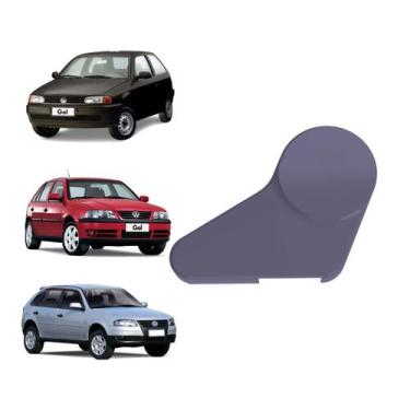 Imagem de CACapa Lateral Banco Fechada Mot. Esq. Gol G2 G3 G4 Grafite - PLASTCAR