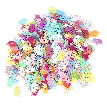 Imagem de Confete colorido para festa de aniversário, faça você mesmo, número de formatura 0 9, cores mistas, corte delicado, artesanato requintado, decoração luxuosa (Tamanho pequeno)