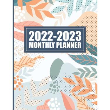 Imagem de 2022-2023 Monthly Planner: 2 Years of Planning With Federal Holidays | A4 - Two Year Monthly Planner / Calendar / Schedule - To Do List - 24 Months ... Up To December 2023 | Beautiful Plants Cover