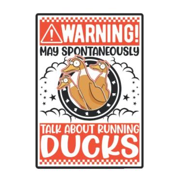 Imagem de Laufente Notizbuch: May spontaneously talk about Running Ducks / 6x9 Zoll / 120 linierte Seiten