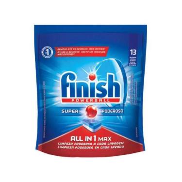 Imagem de Detergente em Tabletes para Lava-louças Finish  - Powerball Super Pode