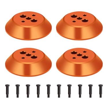 Imagem de Generic Avata 2 Aluminum Alloy Motor Covers,4pcs Motor Cover Caps Compatible for DJI Avata 2 Drone Accessories, Waterproof Dust-proof Motor Cover Protector (Orange)