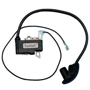 Imagem de Tuzliufi Magneto de armadura de bobina de ignição compatível com cortador de disco Stihl TS400 TS 400 4223-400-1302 4223-400-1303 4223 400 1302 4223 400 1303 42234001302 42234 001303 Z259