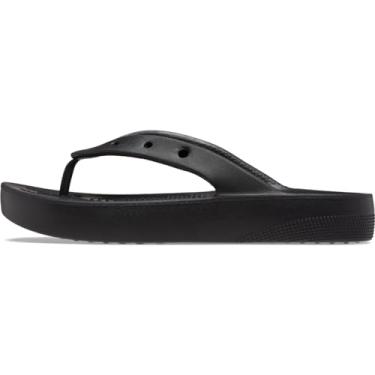 Imagem de Crocs Sandália feminina com plataforma, Preto, 35