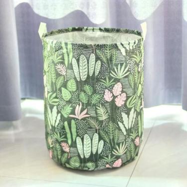 Imagem de Cesto De Roupa Suja Organizador de Brinquedos Dobrável 40L - bazar, Fo