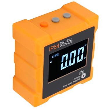 Imagem de Localizador de ângulo, LCD Digital Transferidor de Nível Inclinômetro Localizador de ângulo Medidor de ângulo Transferidor IP54 Com Inclinação Industrial Magnética, Níveis