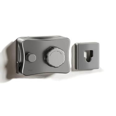 Imagem de Varal Invisível Interno Varal Retrátil Montado Arame Para Varanda Para Banheiro Interno(Metallic)