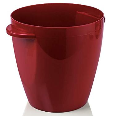 Imagem de Champanheira Multiuso Cooler Pra Bebidas Balde Gelo Acrílico Vermelha