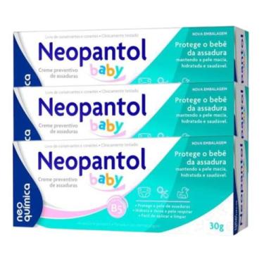 Imagem de Kit 3x Creme Assadura Neopantol Baby 30g - Neo Quimica