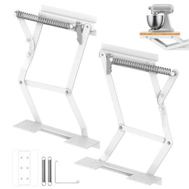 Imagem de Zipcase Elevador de eletrodomésticos de cozinha, elevador misturador para armário com fechamento suave comporta até 20,4 kg, tamanho mínimo aplicável do armário 50,8 cm A x 33,5 cm L x 38,5 cm P
