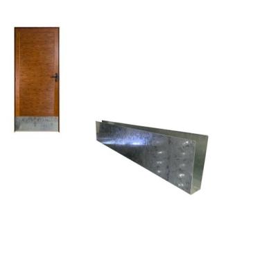 Imagem de Protecao De Porta Chapa Galvanizada Chuva Urina Porta 80cm - ASF LIKE,