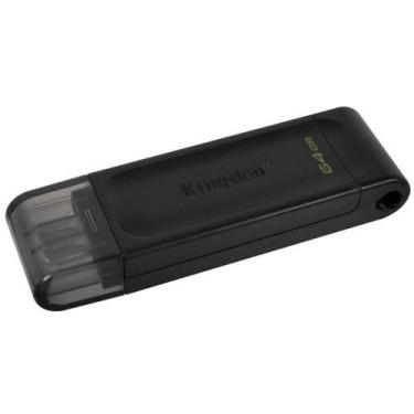 Imagem de Pen Drive Kingston Datatraveler 70 64GB USB-C - DT70/64GB - Sandisk