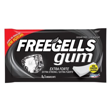 Imagem de Chiclete Freegells Extra Forte Riclan 8g