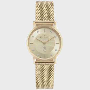 Imagem de Relógio Dourado Feminino Technos Slim 2025LTX/1X