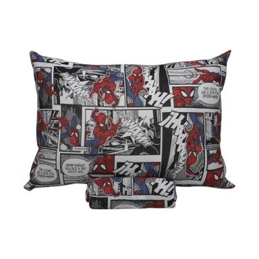 Imagem de Portallar, Jogo Cama Spider Homem Aranha C/Elástico Solteiro 2 Peças