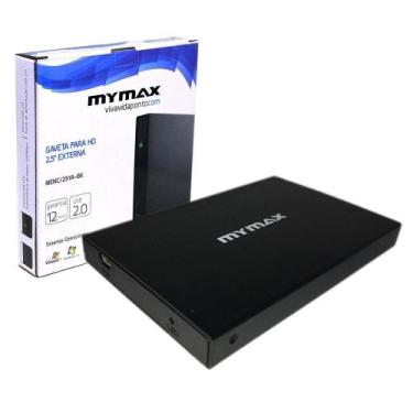 Imagem de Case Gaveta Externa Para Hd Sata De Notebook 2.5 Usb 2.0 Mymax - Menc/