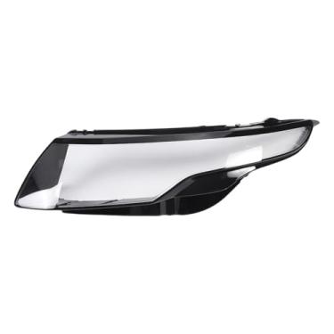 Imagem de VekAuto Capa de lente de farol capa de lente transparente para Land Rover Evoque 2011-2019 transparente, preto, PC 1 peça dianteiro esquerdo carro