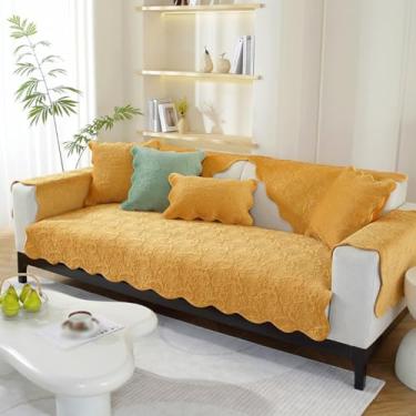Imagem de 5JJJLOOOPP Capa de sofá multicapa, capa de cama acolchoada, elegante, lavável (cor 4, 90 x 180)