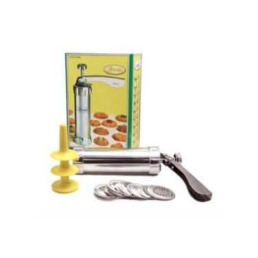 Imagem de Kit Conjunto De Maquina De Biscoitos Com 20 Discos - Makeda