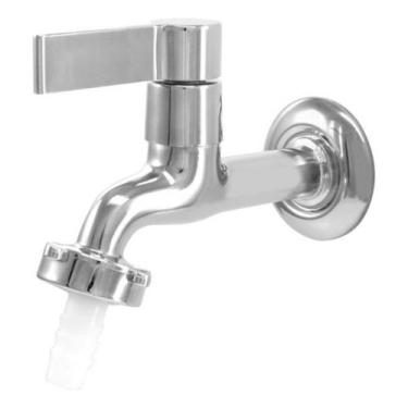 Imagem de Torneira Para Jardim Tanque Metal Alavanca Cromada 1128 C65 Exclusive 