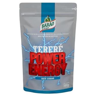 Imagem de Erva Mate Tereré BARÃO POWER ENERGY GUARANÁ Sem Glúten 500g - Barão de
