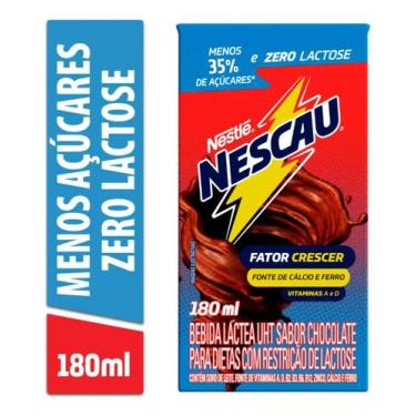 Imagem de Kit c/ 2 Achocolatado Nescau Fator Crescer Zero Lactose - Nestlé