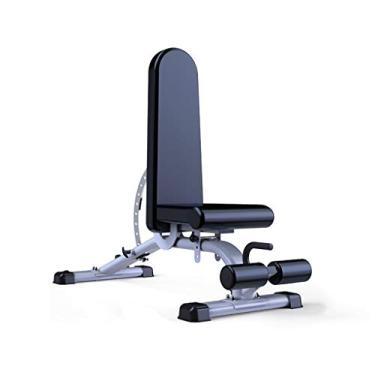Imagem de Banco pequeno para halteres, banco de halteres comercial, supino profissional, equipamento de fitness para abdominais, encosto livremente ajustável por 11 posições Fitnes