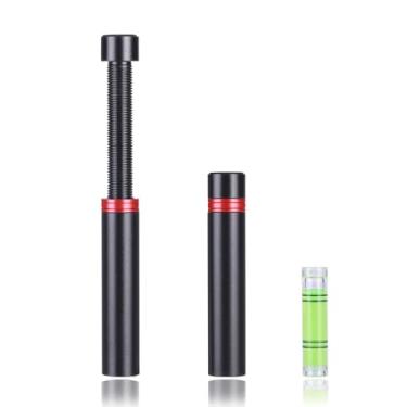 Imagem de Suporte para placa gráfica, suporte de GPU para placa gráfica preta, suporte de GPU de alumínio, suporte de placa de vídeo com nível de bolha, suporte de GPU com ímã e almofada de borracha, suporte