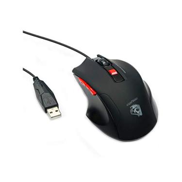 Imagem de Mouse Gamer NightMare com Resolução Variável de 200 à 4.800 DPI e Iluminação LED em 7cores - MGNM ELG