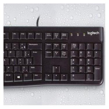 Imagem de Teclado Logitech Desktop K120 Usb - 920-004423