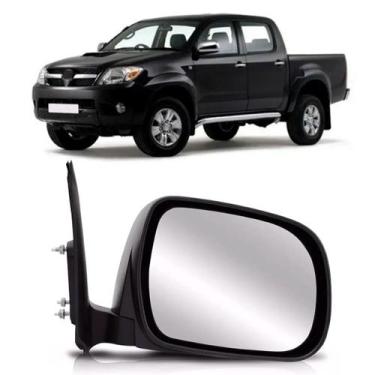 Imagem de Retrovisor fixo hilux 2004 2005 2006 2007 2008 09 2010 2011  - SP ACES