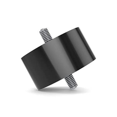 Imagem de Isolate It!: Sorbothane Suporte de parafuso prisioneiro de vibração macho/macho - 1/4-20 - 0,215 cm (A) - 1 3/10.2 cm (diâmetro) 50 Duro - 4 peças