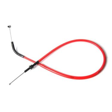 Imagem de Cabo de embreagem para Honda CBR650R 2019-2023, CBR650F 2014-2018 ABS inclui, linha de fio inoxidável e acessórios de substituição de motocicleta de borracha, peças vermelhas