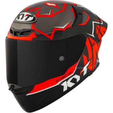 Imagem de Capacete KYT TT Revo Nicolo Bulega 2022 Preto e Vermelho, 60