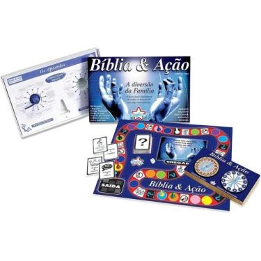 Imagem de Jogo de Tabuleiro Bíblia e Ação Cristão Evangélico Perguntas E Respost
