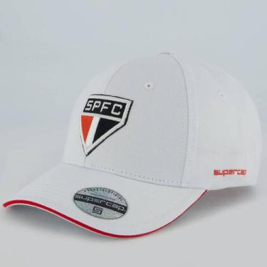 Imagem de Boné São Paulo Bordado Branco - Supercap, Único