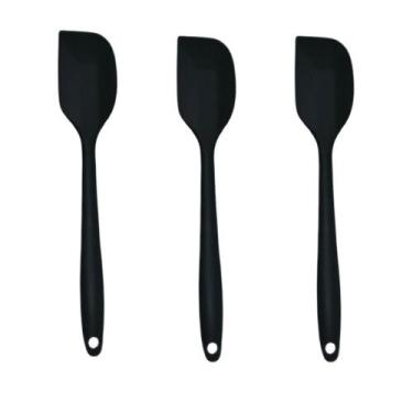 Imagem de Kit 03 Espatula Pao Duro de Silicone Casa Cozinha Buffet Restaurante -