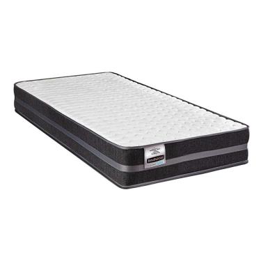 Imagem de Colchão Solteirão Inducol Mola Superlastic Bogotá 22x96x203cm Preto/branco