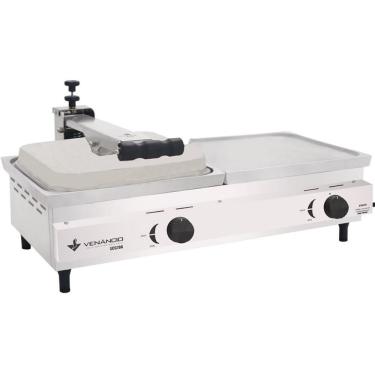 Imagem de Sanduicheira Conjugada Gás Chapa Alumínio 70a Scg70a Venâncio