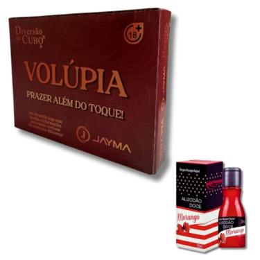 Imagem de Kit Jogo Casal Erótico Volúpia + Óleo Massagem Beijável Algodão Doce - Sexy Shop (Jogo Volúpia + Óleo Massagem)