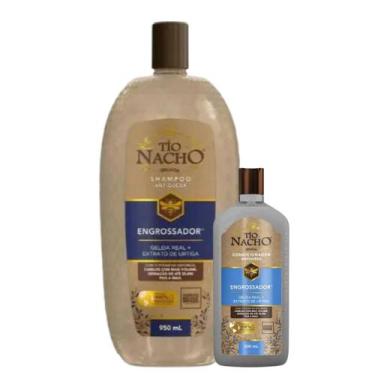 Imagem de Kit Tio Nacho Engrossador Shampoo 950ml + Condicionador 200ml - Tío Na